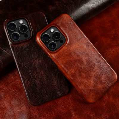 Oasis Leather Iphone Case