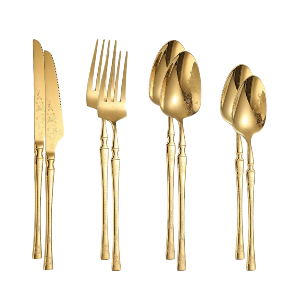 Marvalo Carve Flatware Set