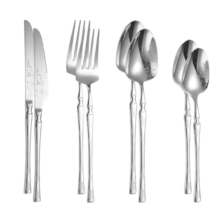 Marvalo Carve Flatware Set