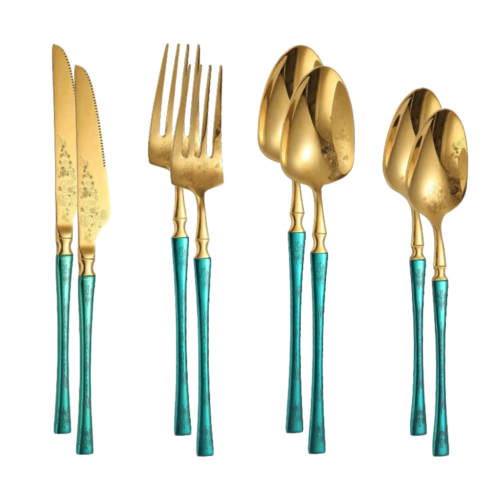 Marvalo Carve Flatware Set