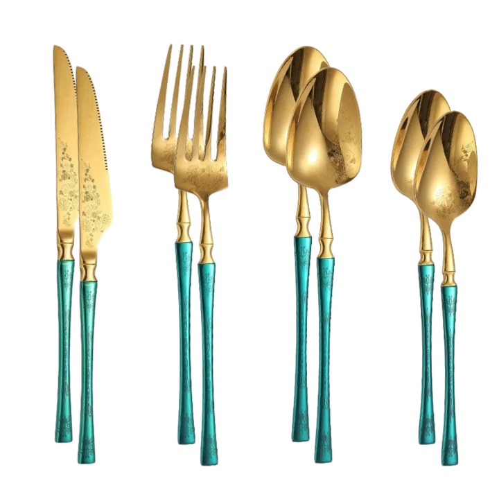 Marvalo Carve Flatware Set