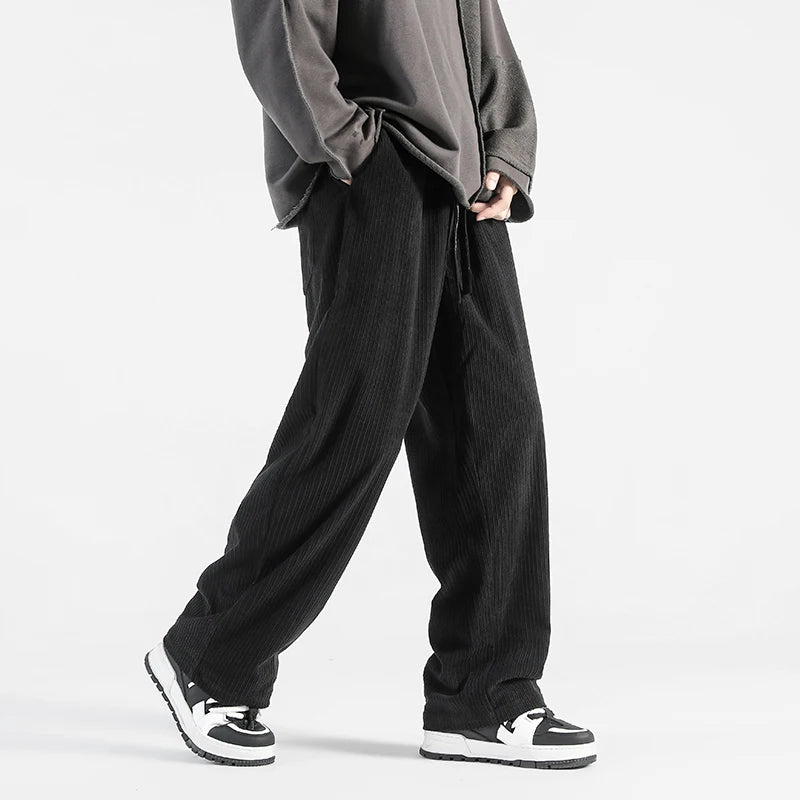 "Retro Comfort" Corduroy Sweatpants