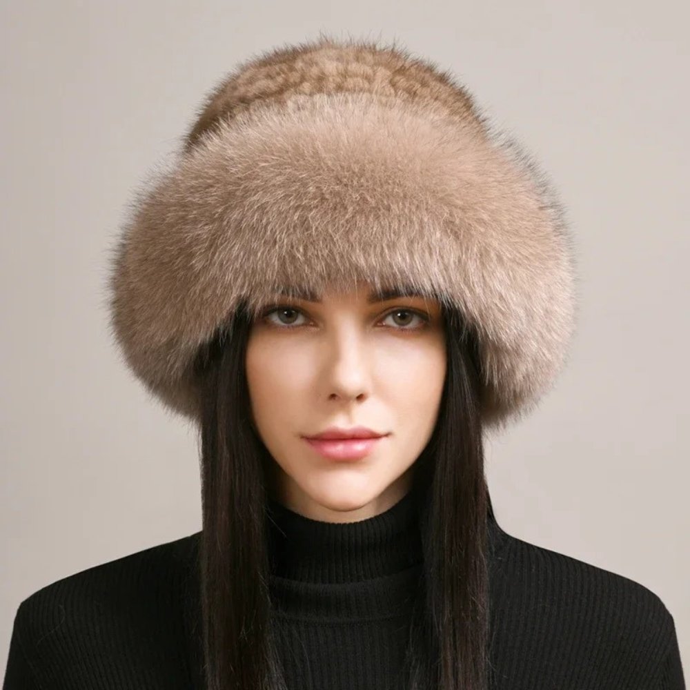 Amelia Mink Fur Hat - Hayes Carter