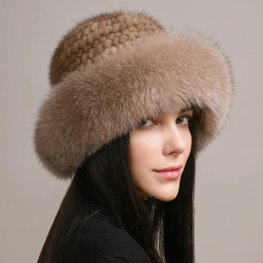 Amelia Mink Fur Hat - Hayes Carter