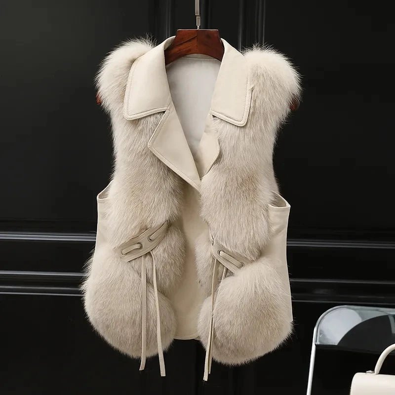 Bernina Fur Vest - Hayes Carter