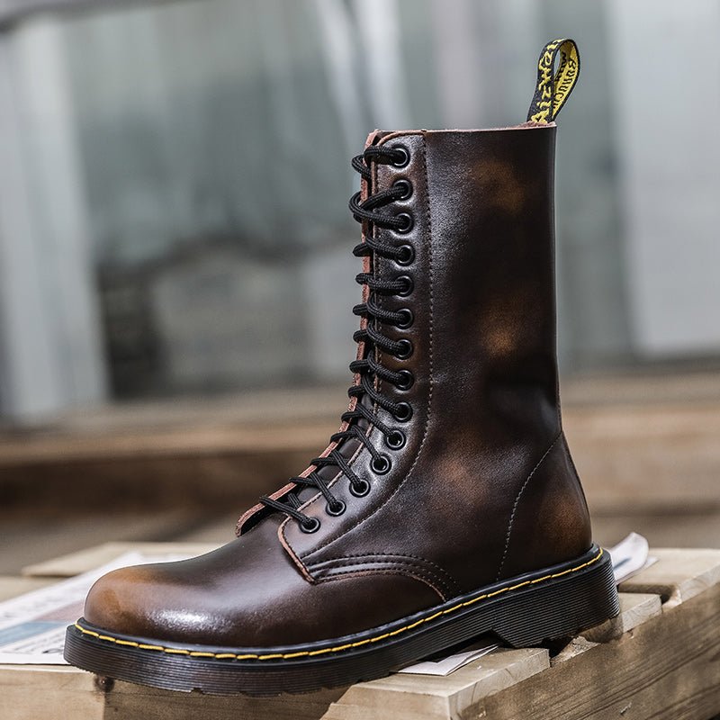 Britannia Genuine Leather Boots - Hayes Carter