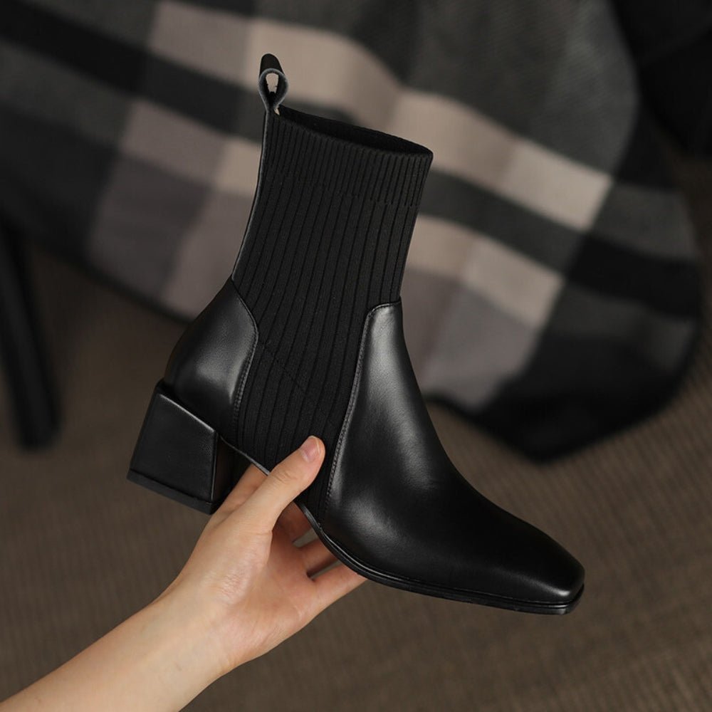 Charli Sock Ankle Boots - Hayes Carter