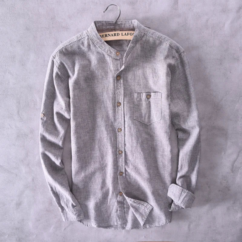 Dayton Casual Linen Shirt - Hayes Carter