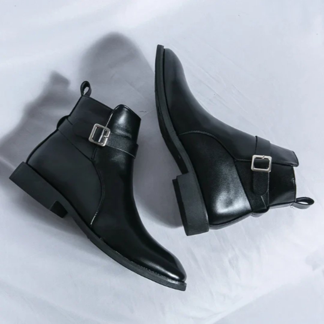 Deniro Leather Chelsea Boots - Hayes Carter