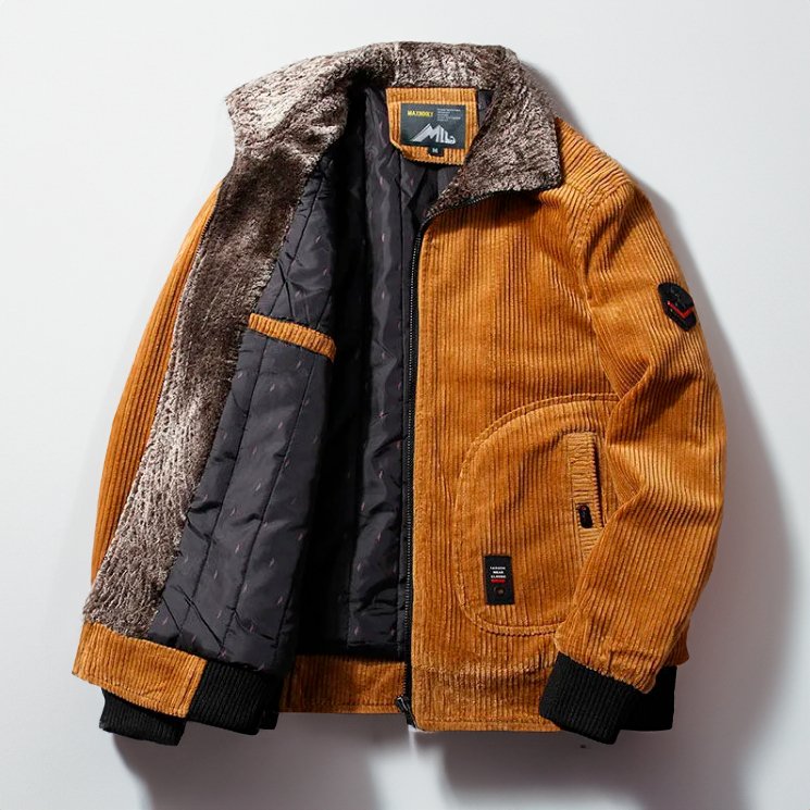 ECKE Men's Winter Corduroy Jacket - Hayes Carter