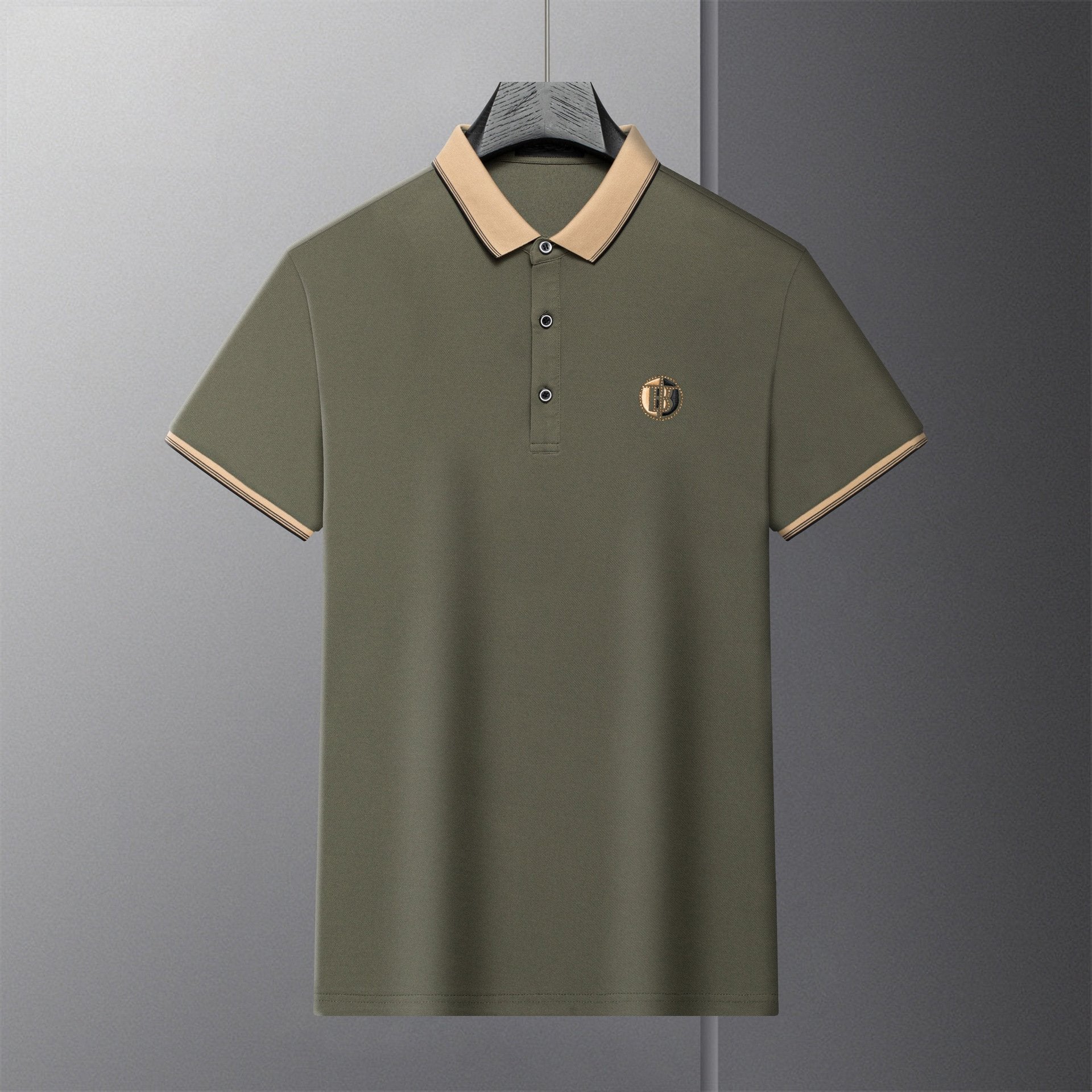 Golden Titanium Polo Shirt - Hayes Carter