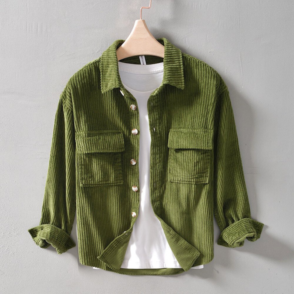 Harvest Corduroy Overshirt - Hayes Carter