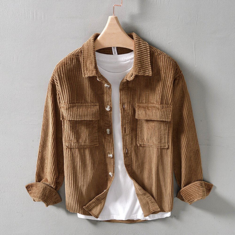 Harvest Corduroy Overshirt - Hayes Carter