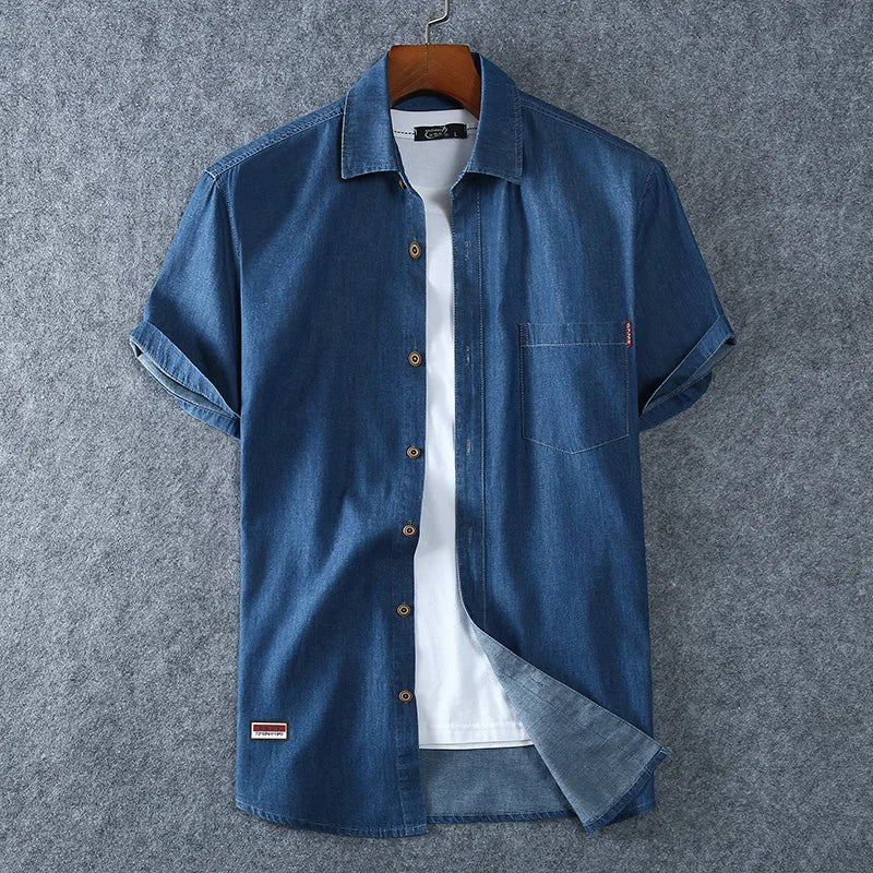 Houston Classic Denim Shirt - Hayes Carter