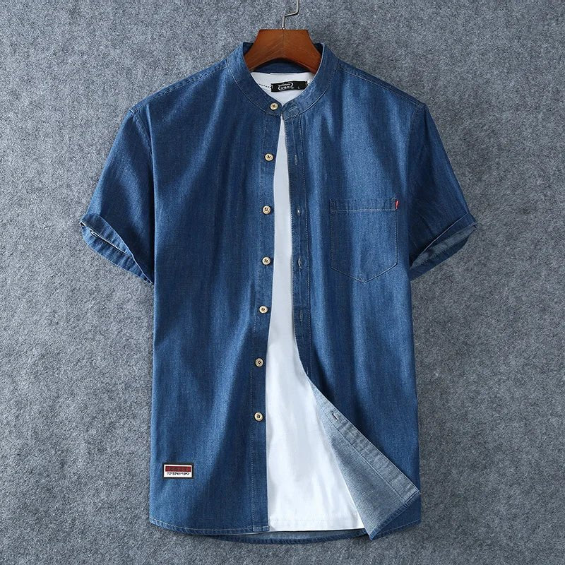 Houston Classic Denim Shirt - Hayes Carter