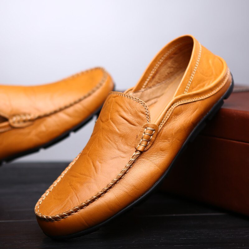 Le'vidal Men's Leather Loafers - Hayes Carter