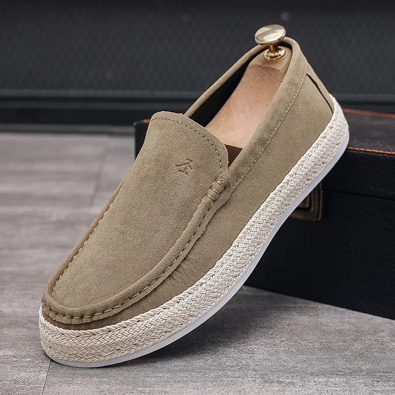 Men's Ashford Suede Loafers - Hayes Carter