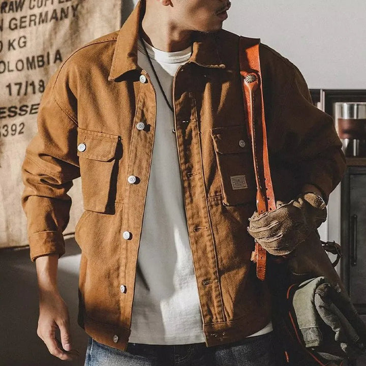 Men's Autumn Cargo Jacket - Hayes Carter