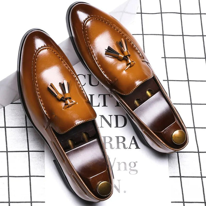 Men's Classic Florence Leather Shoes - Hayes Carter