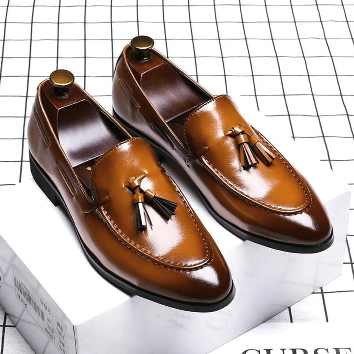 Men's Classic Florence Leather Shoes - Hayes Carter