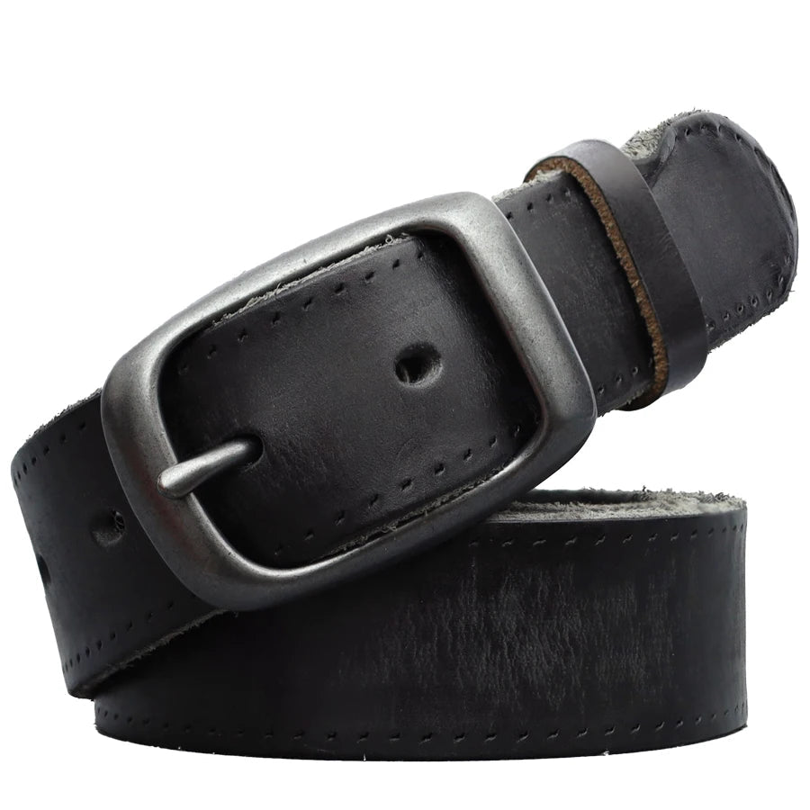 Men's Classic Leather Belt - Hayes Carter