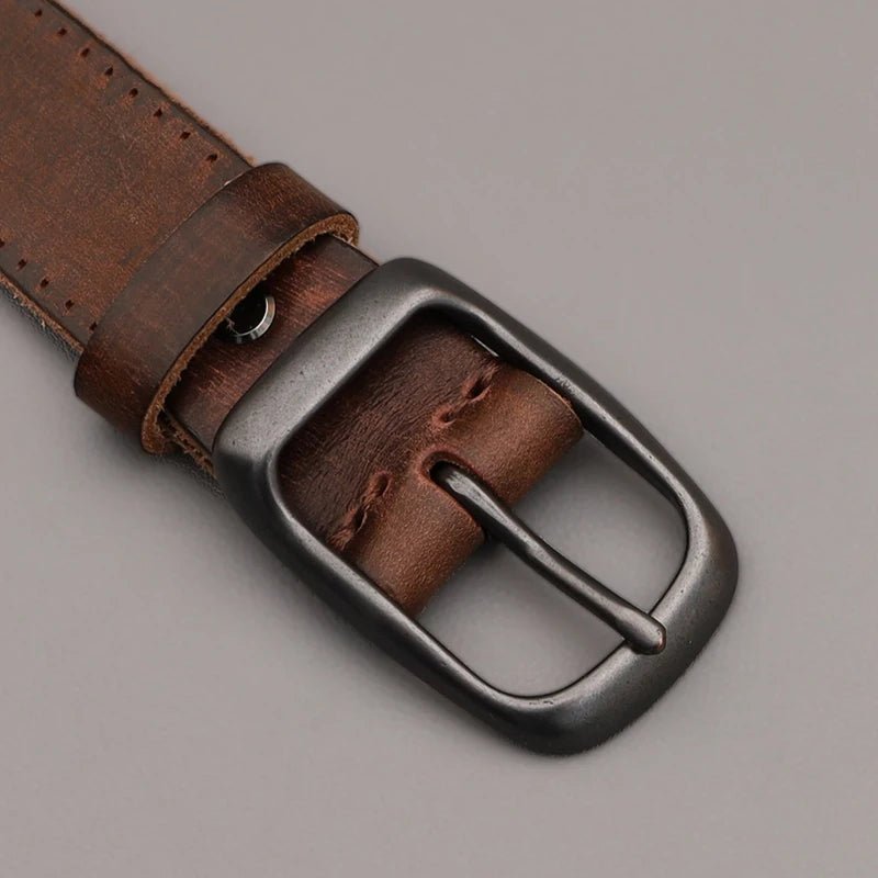 Men's Classic Leather Belt - Hayes Carter