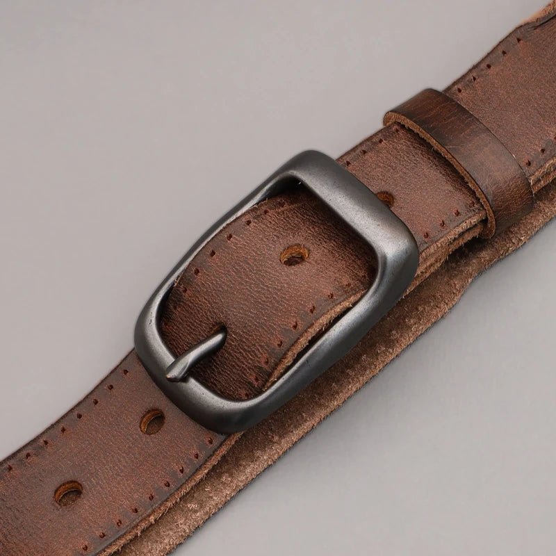 Men's Classic Leather Belt - Hayes Carter