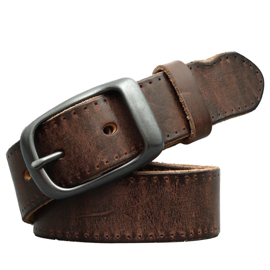 Men's Classic Leather Belt - Hayes Carter