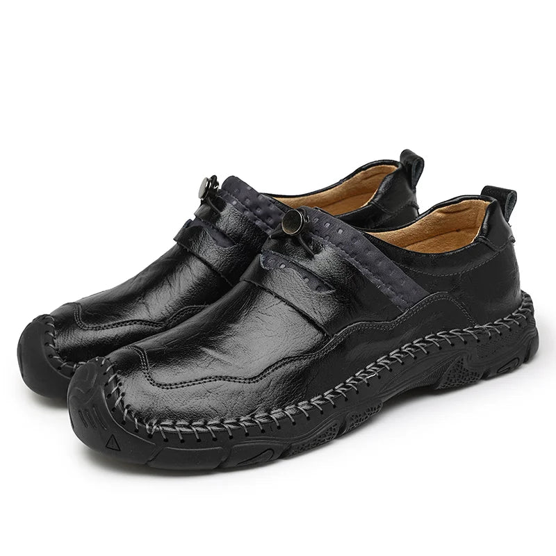 Men's Madrid Leather Moccasin - Hayes Carter