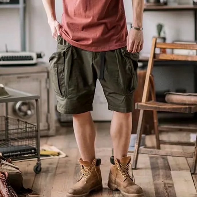 Men's Military Cargo Shorts - Hayes Carter