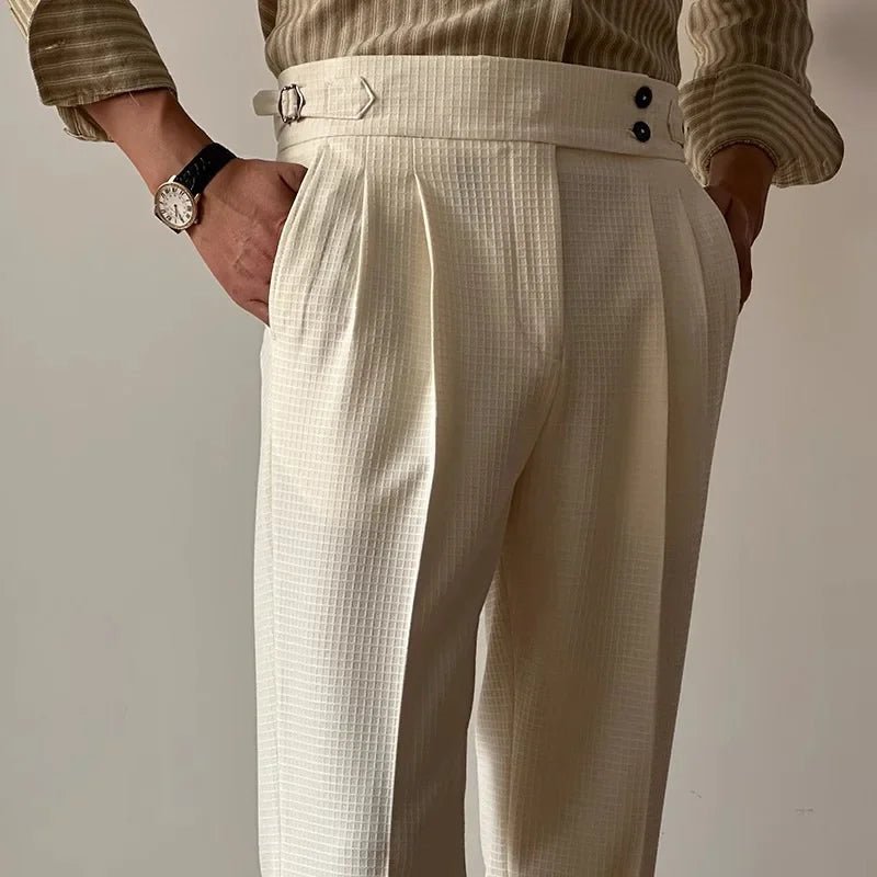 Men's Parisian Waffle Pants - Hayes Carter