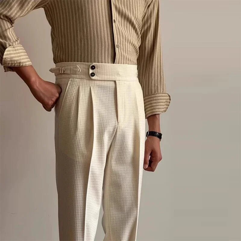 Men's Parisian Waffle Pants - Hayes Carter