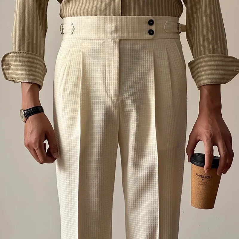 Men's Parisian Waffle Pants - Hayes Carter