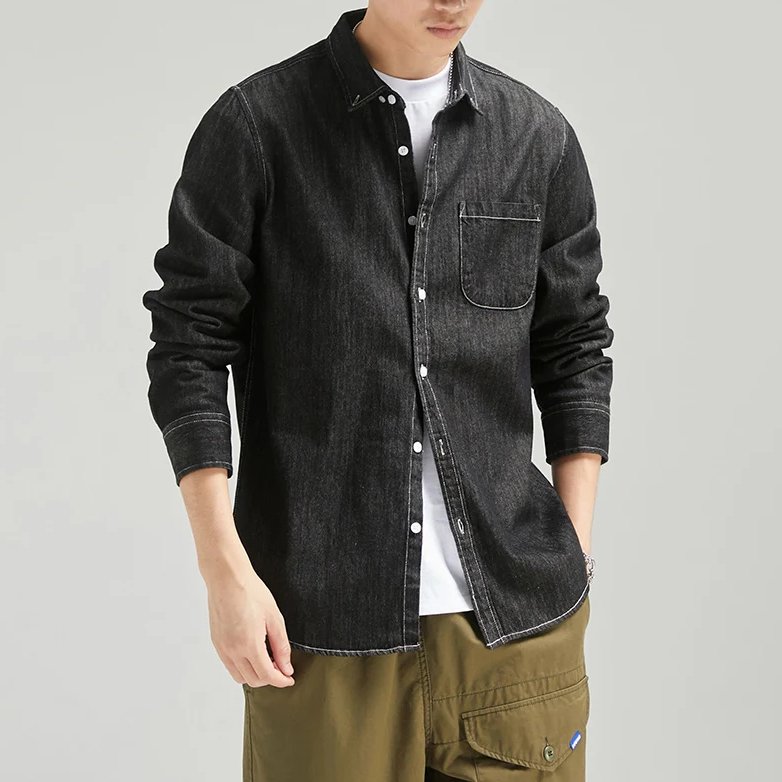 Men's Portland Denim Shirt - Hayes Carter