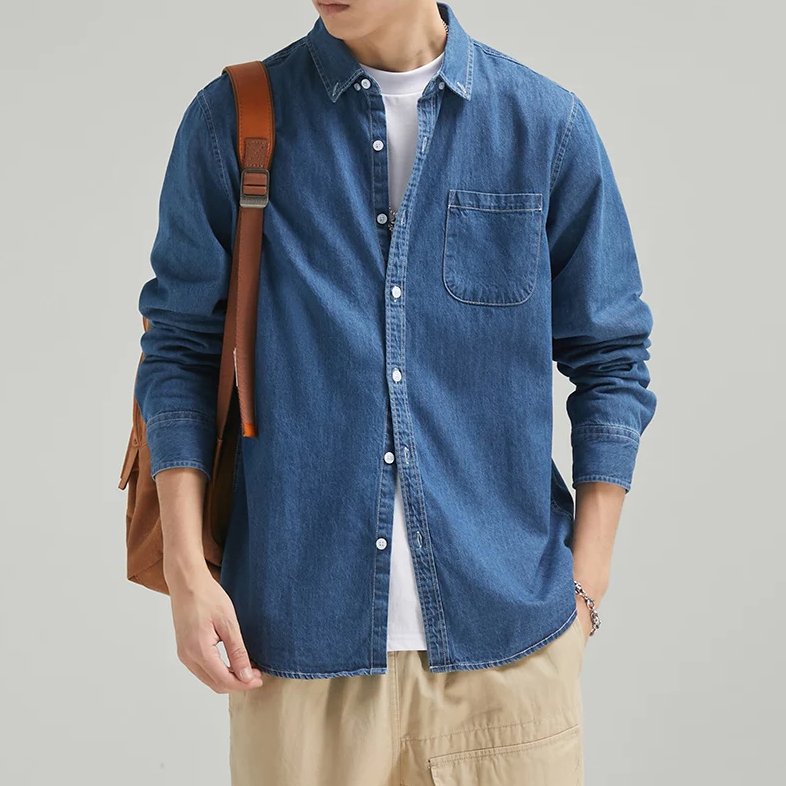 Men's Portland Denim Shirt - Hayes Carter