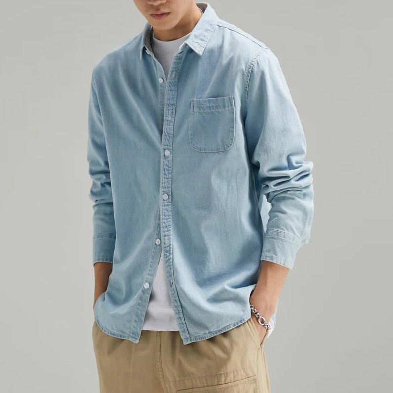 Men's Portland Denim Shirt - Hayes Carter