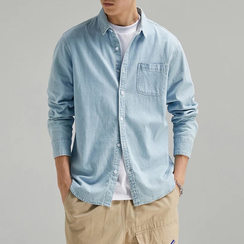 Men's Portland Denim Shirt - Hayes Carter