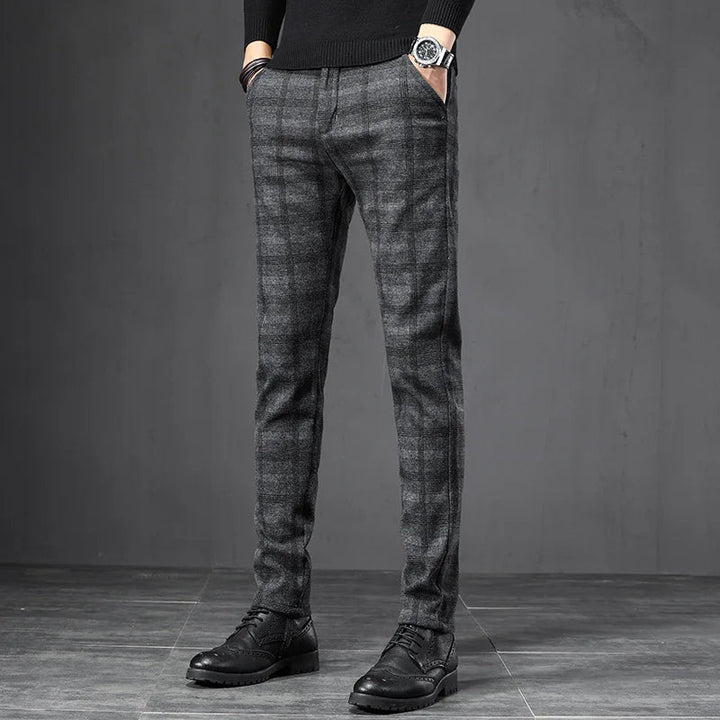 Men's Richmond Plaid Casual Pants - Hayes Carter