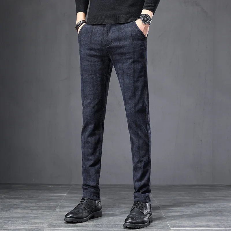 Men's Richmond Plaid Casual Pants - Hayes Carter