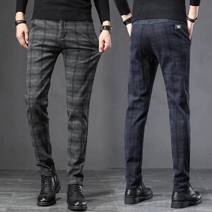 Men's Richmond Plaid Casual Pants - Hayes Carter