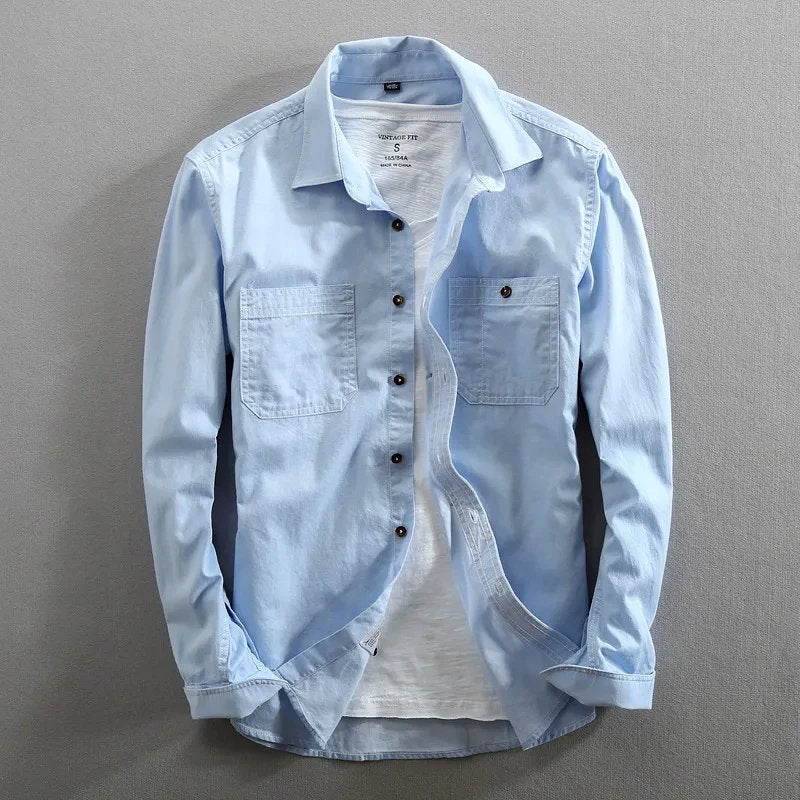 Men's "San Francisco" Denim Shirt - Hayes Carter