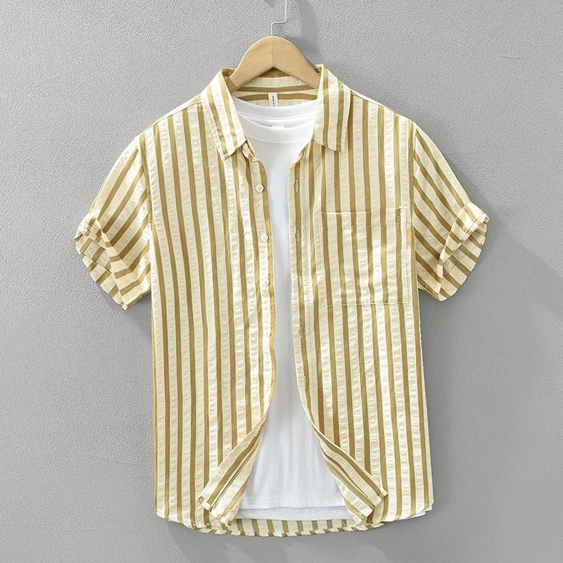 Men's Seaside Striped Shirt - Hayes Carter