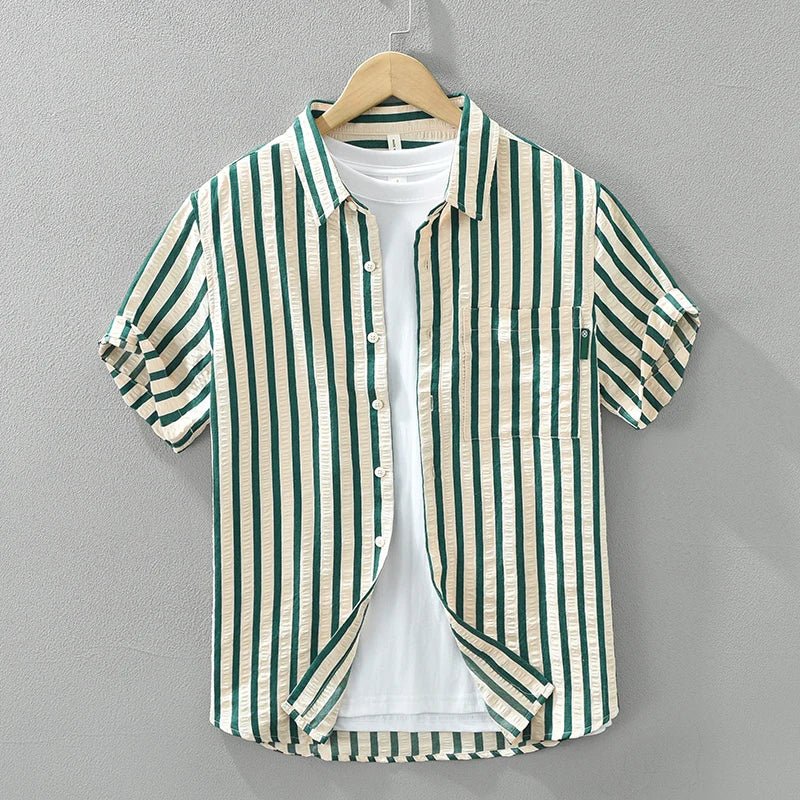 Men's Seaside Striped Shirt - Hayes Carter