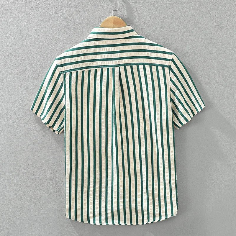 Men's Seaside Striped Shirt - Hayes Carter