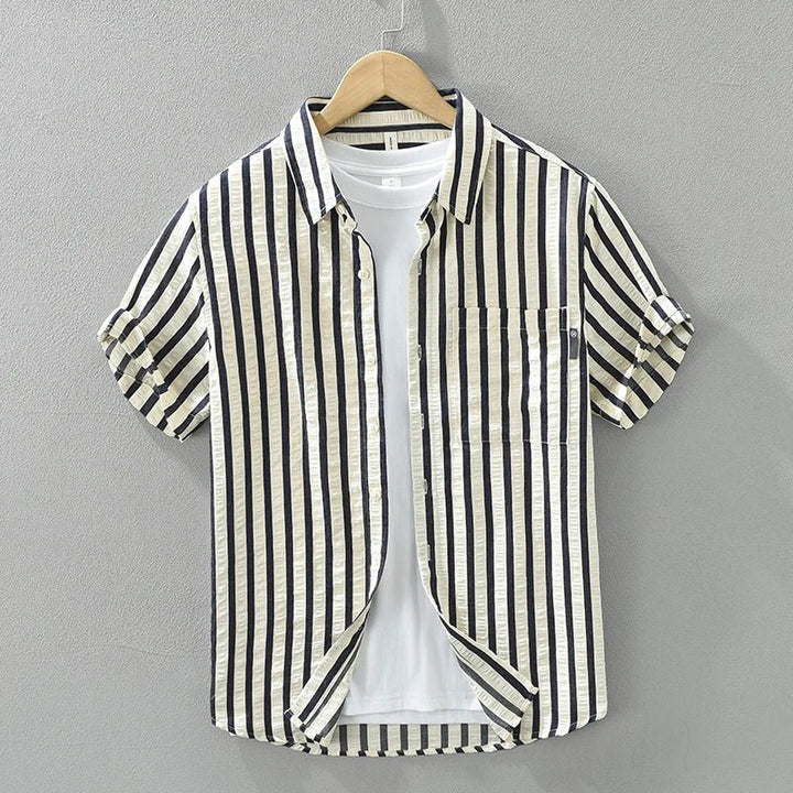 Men's Seaside Striped Shirt - Hayes Carter