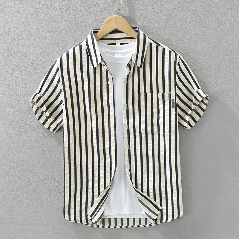 Men's Seaside Striped Shirt - Hayes Carter