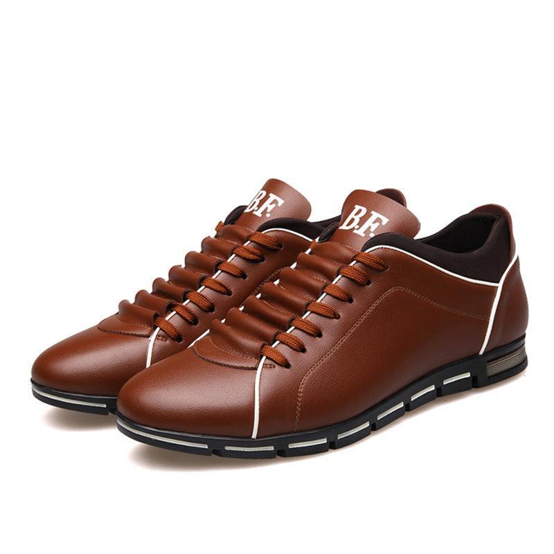 Men's Valencie Leather Casual Shoes - Hayes Carter