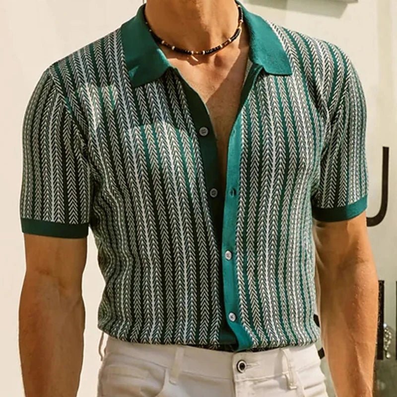 Men's "Vintage Cruz" Casual Shirt - Hayes Carter