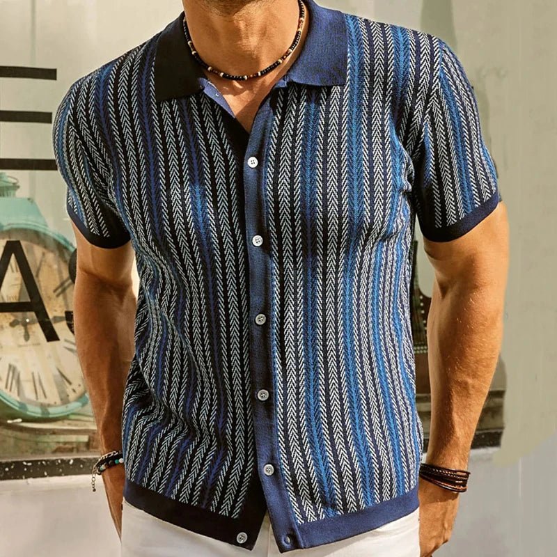 Men's "Vintage Cruz" Casual Shirt - Hayes Carter