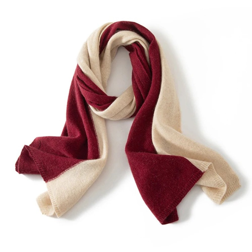 Monaco Two - Tones Cashmere Scarf - Hayes Carter